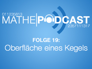 Oberfläche eines Kegels