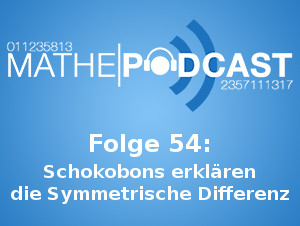 Schokobons erklären die Symmetrische Differenz