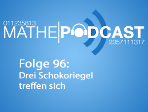 Drei Schokoriegel treffen sich
